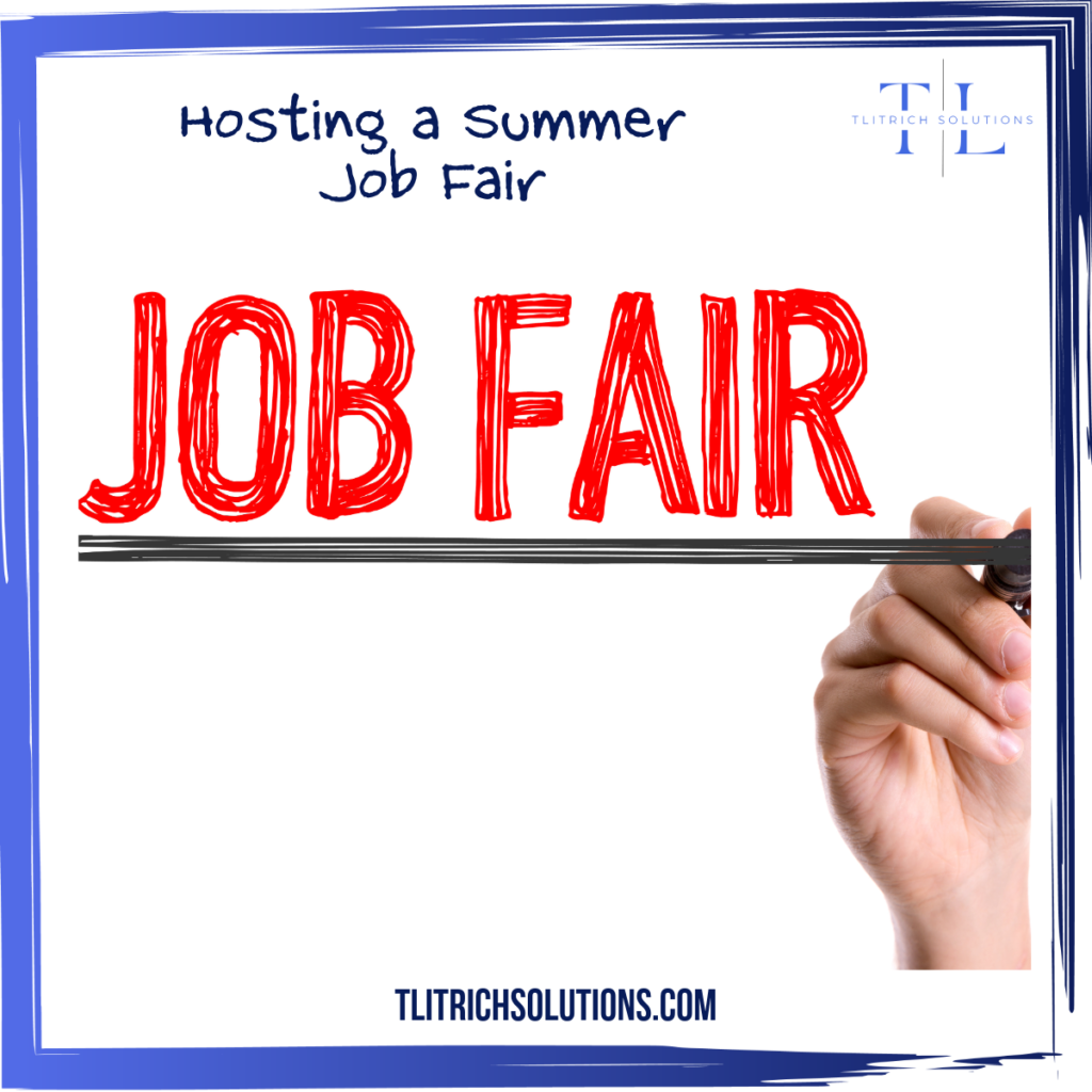 How Small Businesses Can Host a Successful Summer Job Fair